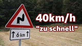 40km/h "zu schnell" im Verkehrsversuch