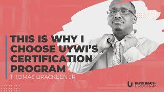 THE UYWI CERTIFICATION PROGRAM IN URBAN YOUTH MINISTRY: THOMAS BRACKEEN JR's TESTIMONY