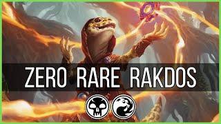 Zero Rare | Rakdos Lizards & Outlaws | Budget Standard Artisan Deck | MTG Arena