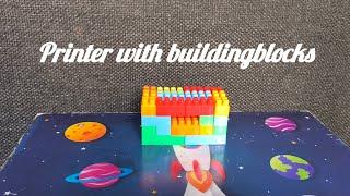 Satisfying DIY blocks Printer|Buildingblocks Printer|Blocktoys|Blockvedios|Blocksbuilding|Printer