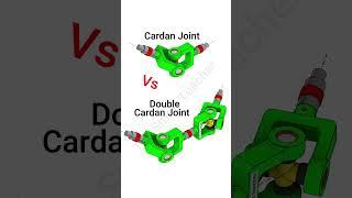 Cardan Joint vs Double Cardan Joint | #universaljoint #mechanicalengineering #diy #engineeringbasics
