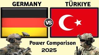 Germany vs Türkiye Military Power Comparison 2025 | Turkey vs Germany military power 2025