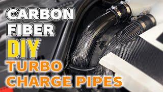 DO NOT MAKE CARBON FIBRE PARTS AT HOME (Making Charge Pipes) [DIY]