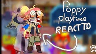 Poppy playtime react to player + player as random videos (//)