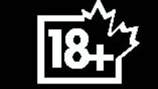 Canadian 18+ TV rating warning