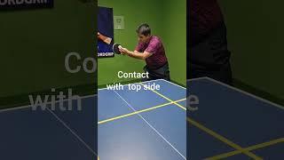 Forehand Chop for Defense Players