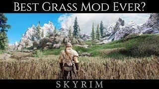 IS THIS THE BEST GRASS MOD FOR SKYRIM? | Skyrim SE Ultra ENB Graphics