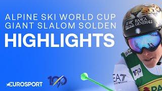 Federica Brignone takes Sölden giant slalom glory  | FIS Alpine Ski World Cup 2024/25 Highlights