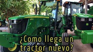 ¿Como llega un tractor nuevo?(John Deere 6603)