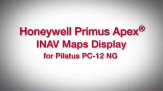 Honeywell Primus Apex® INAV Maps Display for Pilatus PC-12 NG | Training | Honeywell