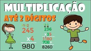 MULTIPLICAÇÃO (até 2 algarismos)