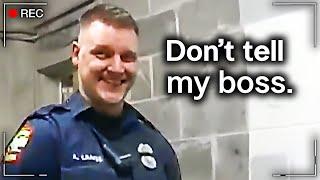 A Racist Cop Doesn't Realize He's Being Recorded