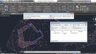 How to calculate Cut and Fill Volume of any plot in Civil 3D