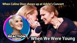 Rozette Reacts to Adele & Celine "When We Were Young"｜當橘老師目睹席琳出現在阿黛爾演唱會#celine #adele