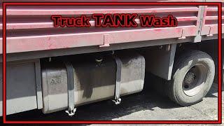 How to wash a truck with a super filthy TANK??? #truckwash #deepcleaning #trucker