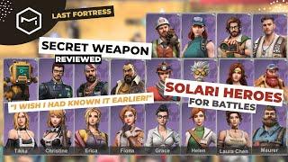 Last Fortress: Underground - Secret Weapon Reviewed [Solari Heroes] Winning a Battle is much easier
