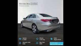 Buy the Mercedes-Benz Certified C 220d Mojave Silver  #MercedesBenzCertified #mbsilverarrows #cclass