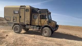 Off road - looking for a Bivouac - Unimog   4K