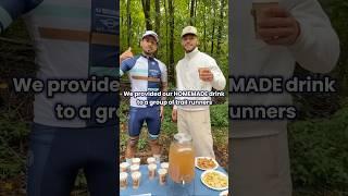 Trail Runners Try Our Homemade Drink For The First Time