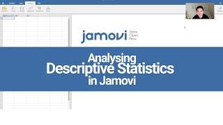 Descriptive Statistics in Jamovi 2.3.28