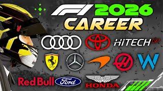 The 2026 F1 Season is HERE in F1 24 Career Mode! 3 NEW Teams!