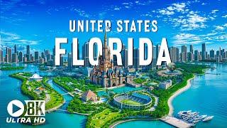 Florida, USA 8K UHD – Explore The Tourist Paradise With Miami's Beautiful Beaches