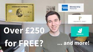 Best beginner UK credit card? Amex Gold 2023 review.