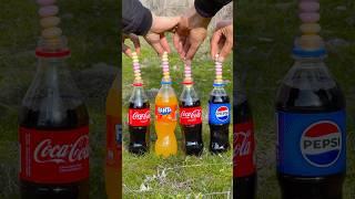 “Taste Test: Coke vs. Fanta vs.Pepsi ”  #drink  #cokevsmentos #drink