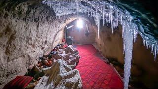 TRAPPED in Ice: How One Family LIVES and COOKS in Afghanistan's Deadliest Cave