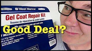 Gel Coat Repair Kit - is it worth it? A close look at the West Marine kit to see if it's a good deal