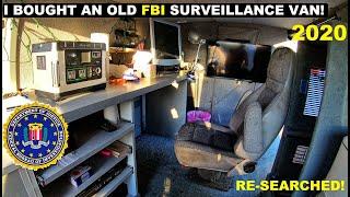 I bought an old FBI Surveillance Van! 2020 Searching Again!