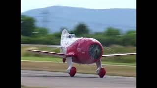 Gee Bee R2 & Delmar Benjamin - test flight in Mannheim/Germany 2001