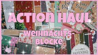  Action Haul  Weihnachtsblöcke 2024