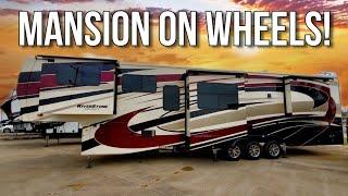 This Riverstone Legacy fifth wheel will BLOW YOU AWAY! 39FKTH