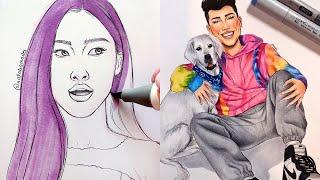 ODDLY SATISFYING ART VIDEOS  Part 9 | Natalia Madej Compliation