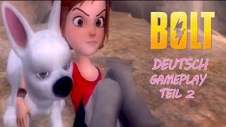 BOLT - EIN HUND FÜR ALLE FÄLLE VIDEOGAME GAMEPLAY IN DEUTSCH TEIL 2 - ROKIPOKI - VIDEO GAME MOVIES