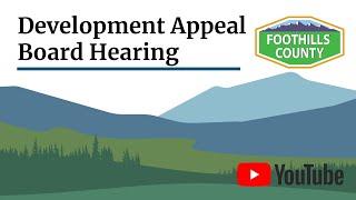 Foothills County Subdivision & Development Appeal Board - 23D 222 & Stop ORder (Kubicek)