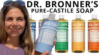 Best Body Wash – Dr  Bronner’s Castile Soap – Non Toxic Shower Gel