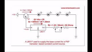 PNP & NPN Based Constant Current Sources