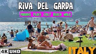 ITALY: NEW WALKING TOUR - RIVA DEL GARDA - 4k60fps - Prowalk tours