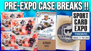 Toronto Expo Eve Hockey Breaks !! - SP Authentic, CUP & Bedard Hunt !!