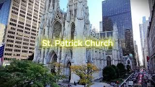 DJI NEO @ NYC AND NJ SIDE what a view. THE ST. PATRICK CHURCH