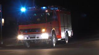 [Großbrand auf Recyclinghof!] Einsatzfahrten Feuerwehr und LZG zum Großbrand in Reinbek