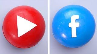 Easy Social Media Cake Decorating Ideas | How To Make Perfect Cake Decorating Recipes