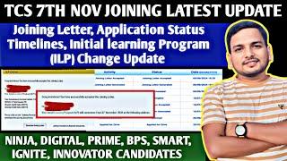 TCS JOINING & ONBOARDING LATEST UPDATE | 7 NOV'24 JOINING | CANDIDATES TIMELINES, ALL ROLES, OL, JL