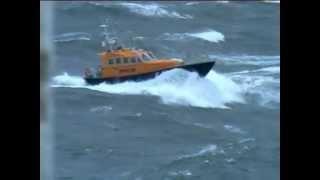 Faroes Island Interceptor 48 Search & Rescue 48, in Force 8-9