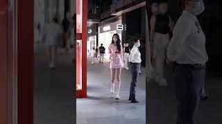 街拍美女 Street beauty #shortvideo #beauty