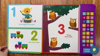 Lets Learn Numbers 123s | Counting Numbers | Sound Book | Kids Book Read Aloud