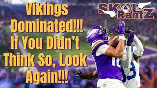 Minnesota Vikings Dominates on the Field But Not On the Scoreboard!!!