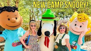 The New Camp Snoopy at Knott’s Berry Farm! | Reopening Day